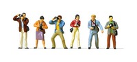 Preiser 10089 HO MaßStab Fotografen Figuren Set