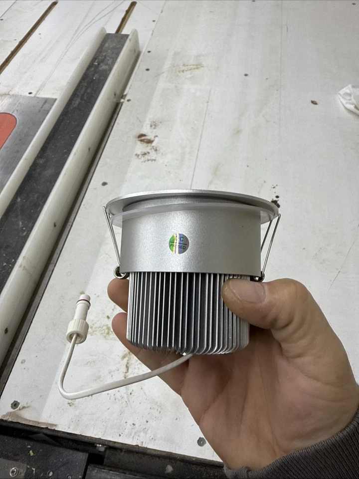 Mr Steam Recessed Light with 120V LED Driver, Satin Aluminum - Image 2 of 4