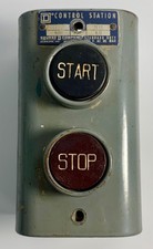 *  Square D Push Button Control Station B30 Class 9001 Start/Stop Switch