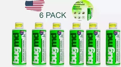 #ad X6 BugMD Pest Control Essential Oil Concentrate 3.7Oz for Home Bed with 1 Spray $40.99