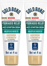 Multi-Symptom Psoriasis Relief Cream, 4 Oz., for Itchy, Irritated  Scaling Skin