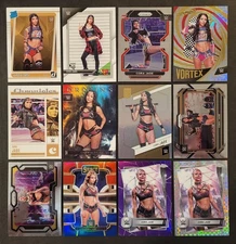 Lot of 12 Different CORA JADE Wrestling Cards NXT WWE 2022-2025 WRE1738