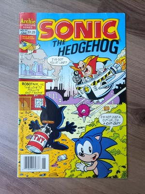Sonic The Hedgehog #11 - Newsstand Ed. - 1st Appearance of Anti-Sonic / Scourge!