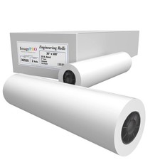 36x500 ImagePro Paper Engineering Rolls for HP PageWide Printers 3" Core