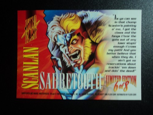 1995 MARVEL MASTERPIECES - COMPLETE SET (151) BASE + 30 CHASE CARDS - NO MIRAGE - Picture 20 of 24