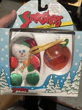 Fisher Price Smooshees Smoosh Christmas Ornament in Original Box MINT