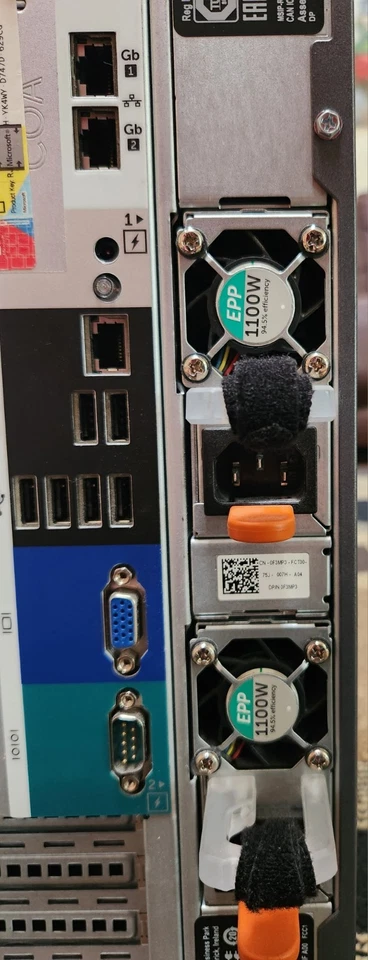 Dell PowerEdge T630 Tower Server 2x Xeon E5-2630 v4 16Gb ECC DDR4 iDRAC 8 Bay - Bild 3 von 4