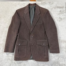 Vintage The Corduroy Collection Brown Corduroy Blazer Sport Coat 25314 Mens 36R