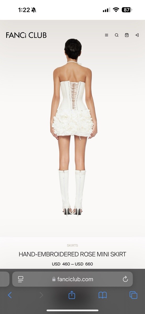 white christmas dresses Fanci Club White Set Hire Melbourne Australia