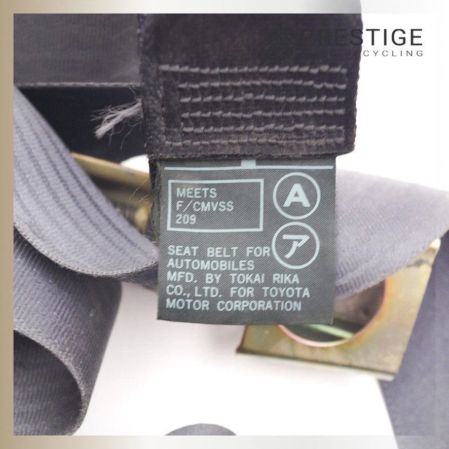 Cinturón de seguridad delantero izquierdo negro Lexus LS430 2003-2006 73220-50180-C1 Foto 4 de 4