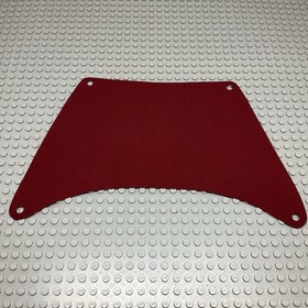 LEGO Pirates of Caribbean Part 96423 Dark Red Cloth Mainsail Sail Rectangle 4195