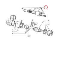 Elektromagnet Motor Anlasser FüR Fiat Tempra Lancia Delta Original 9944443