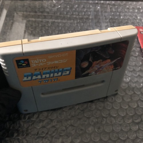 Darius Twin Super Famicom SFC | Box + Manual | Tested | Japan Shooter - Picture 11 of 19