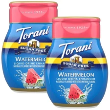 Torani Sugar Free Watermelon Liquid Drink Enhancer, 1.62 Fl Oz (Pack of 2) 