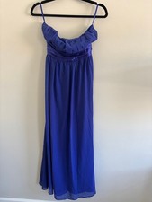 Ever-Pretty Royal Blue Chiffon Maxi Dress Size 6Formal Prom Bridesmaid Evening