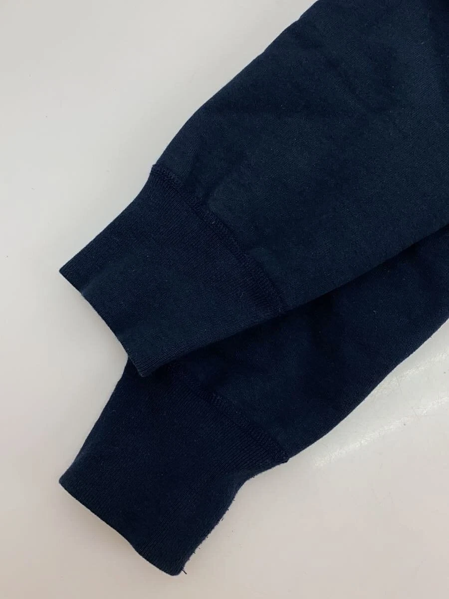 Supreme Burning Crosses Pullover Felpa con Cappuccio S Cotone Navy Segni d'uso