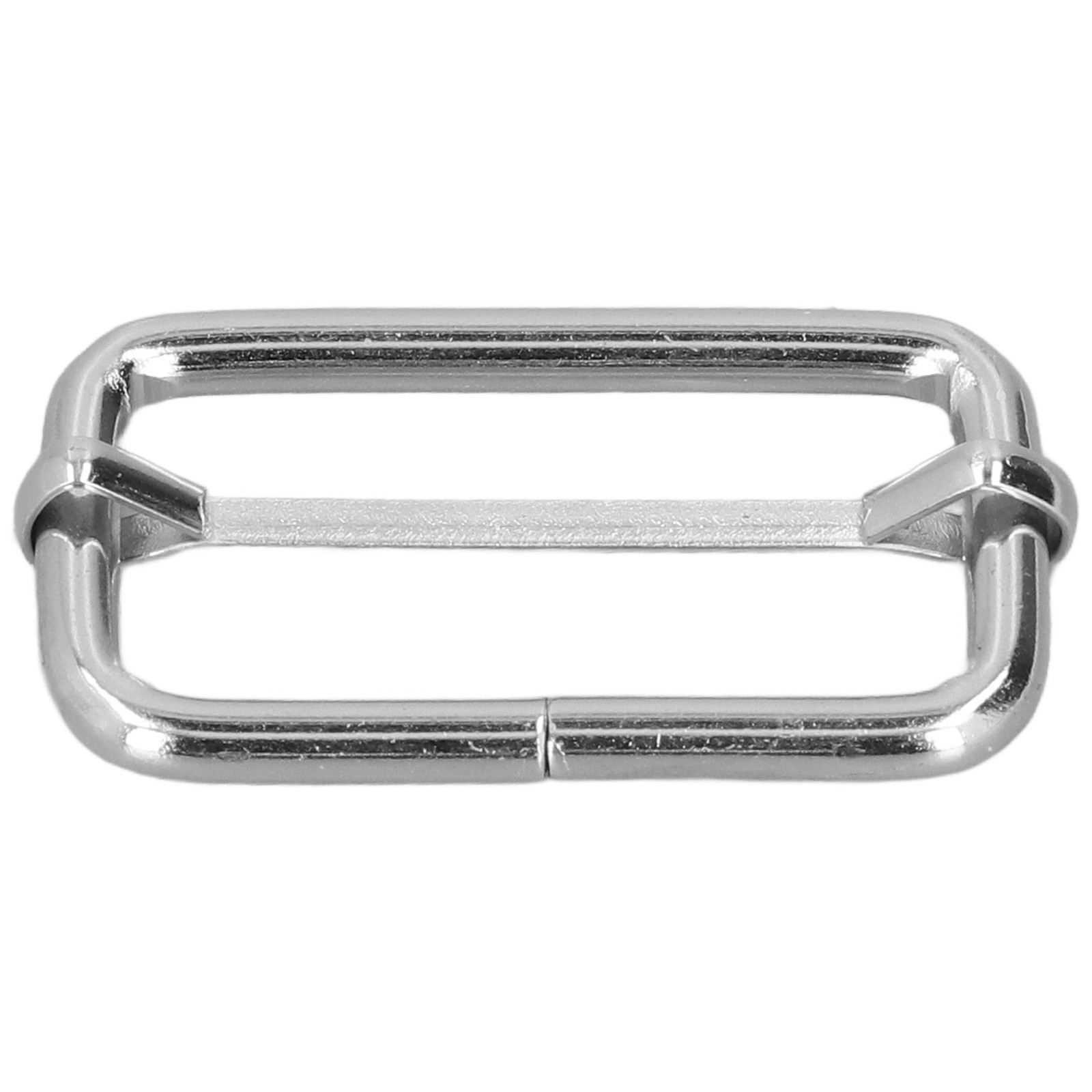 20Pcs Metal Rectangle Adjuster Durable Fadeless Exquisite Wide Application Metal