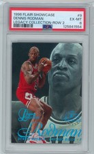 1996-97 Flair Showcase Dennis Rodman Legacy Collection 67/150 Row 2 PSA 6!