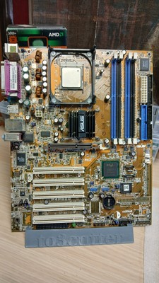 Asus P4P800 + 512mb DDR SDRAM + PENTIUM 4 2.6 ghz + I/O shield - RETRO BUNDLE
