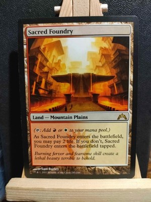 Sacred Foundry - Gatecrash - Rare - NM/LP (siehe Bilder) MTG