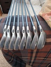 Callaway Big Bertha Ladies Gems Irons 3-9-PW-SW Graphite Shafts Right-Handed