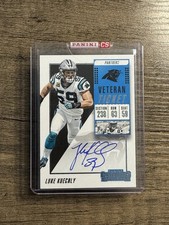 2018 Panini Contenders Veterans Ticket Auto Luke Kuechly #VT-LK Auto
