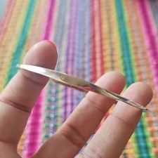 Sterling Silver 925 Round Bangle Bracelet