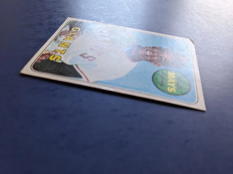 1969 Topps - Willie Mays #190 - San Francisco Giants VGEX  CENTERED - Image 3 of 3