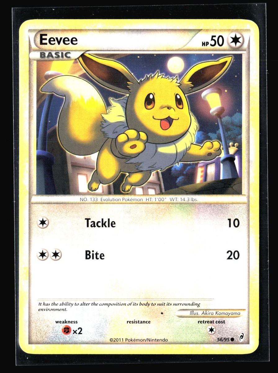 Eevee Call of Legends #56/95 Common Pokemon Card T4-501 | eBay