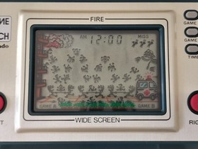 Nintendo FR-27 Game and Watch Fire Tested Works Japan Used Vintage #10319609