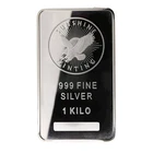 1 Kilo Sunshine Silver Bar (New, MintMark SI)