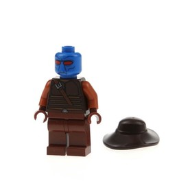 1x Lego Minifigure Star Wars Clone Wars Cad Bane Hut Dark Brown 75024 61507 sw0