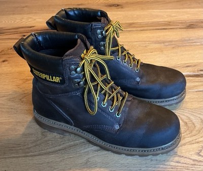 Caterpillar Herren Leder-Boots Stiefel Winterschuhe Gr. 44