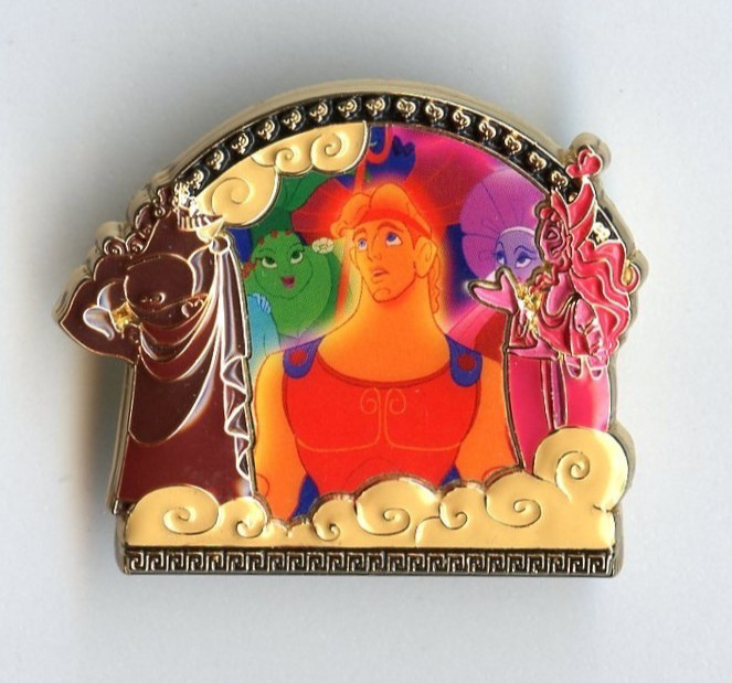 2018 Disney Store Park Pack Hercules with Muses Version 1 Pin LE 500