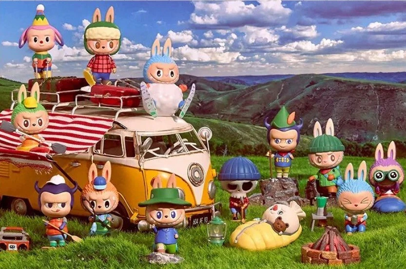 The Monster Camping Series Caja Ciega Confirmada Figura Juguetes Regalo Foto 3 de 3