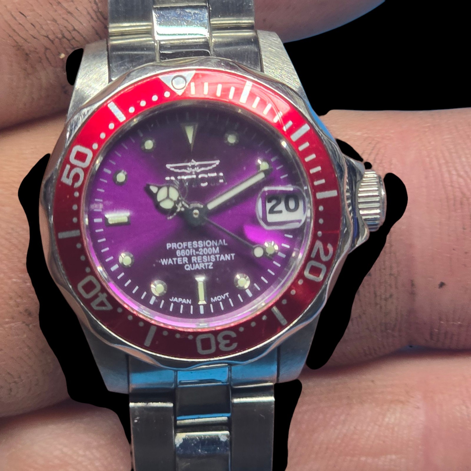 Vintage Invicta Pro Diver 12523 Men's Automatic Watch