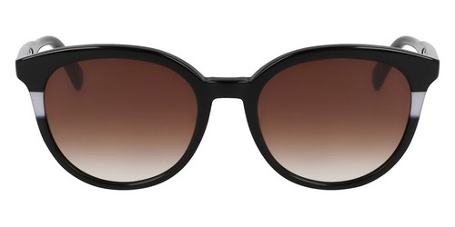 Longchamp LO752S Women Sunglasses Black 55mm New & Authentic