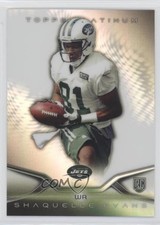 2014 Topps Platinum Shaquelle Evans #109 0w8
