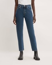 Everlane The 90's Cheeky Jean in Deep Atlantic Blue Women's Size 29 Ankle NWOT