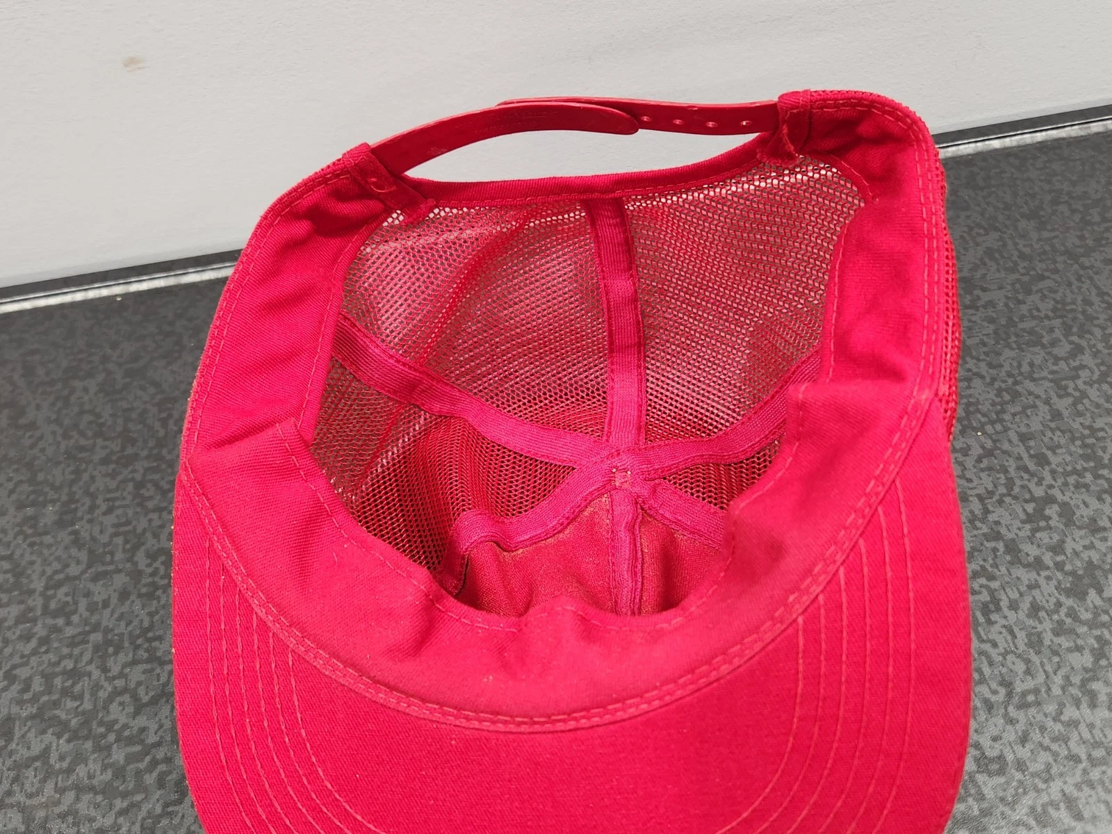 Vtg K-Product Indianapolis Motor Speedway Trucker Snapback Hat Cap USA Made READ - product detail image 5