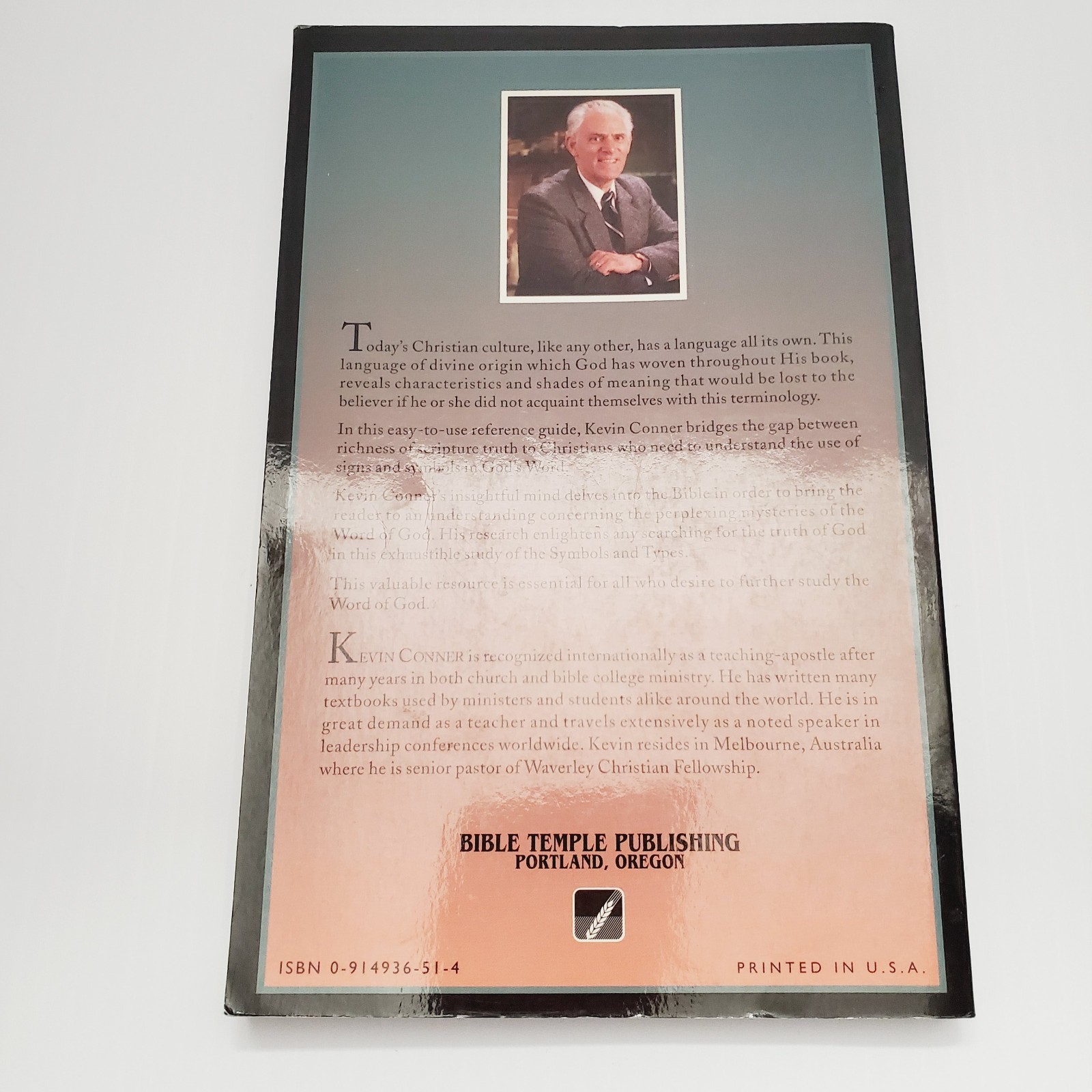 Interpreting the Symbols and Types by Kevin J. Conner Paperback Book