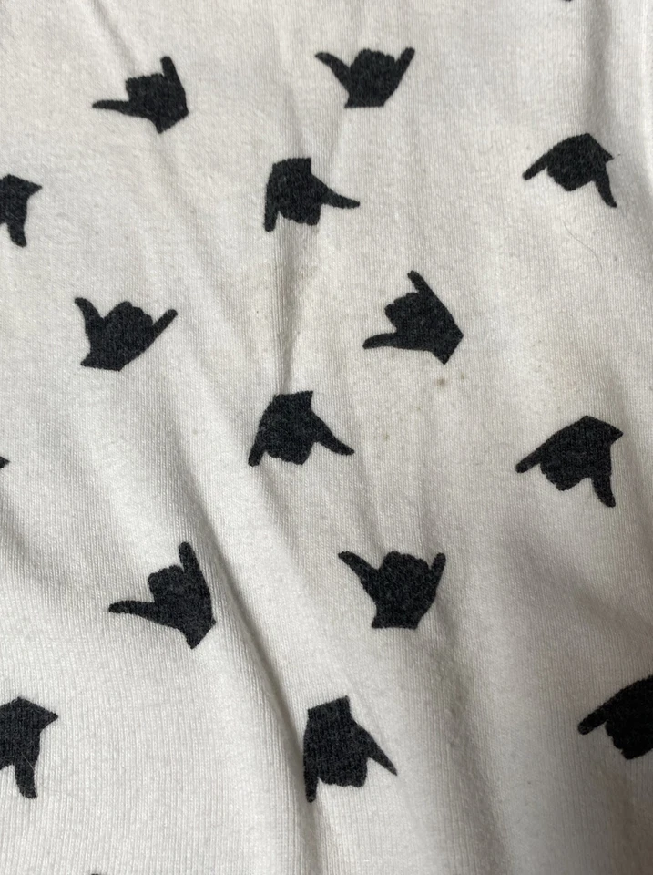 Manta de recepción de bebé Rosie Pope colgante suelta lenguaje de señas jersey tejido Lovey Foto 3 de 4