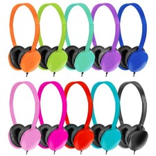 Kids Headphones Bulk 15 Pack for School Classroom School Student Children Tod...