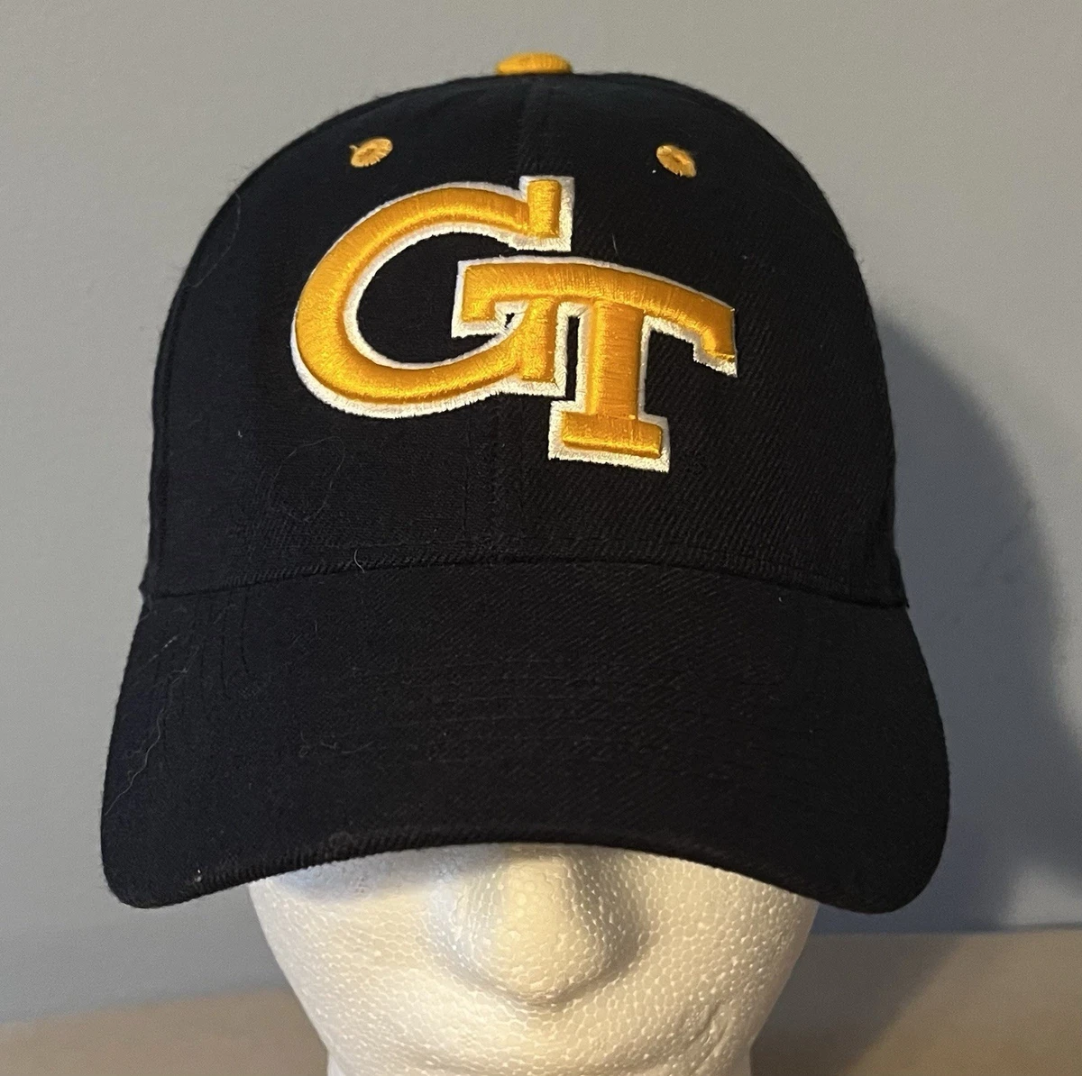 Casquette Vintage Georgia Tech Yellow Jackets - Nu Image - Neuf Avec étiquettes