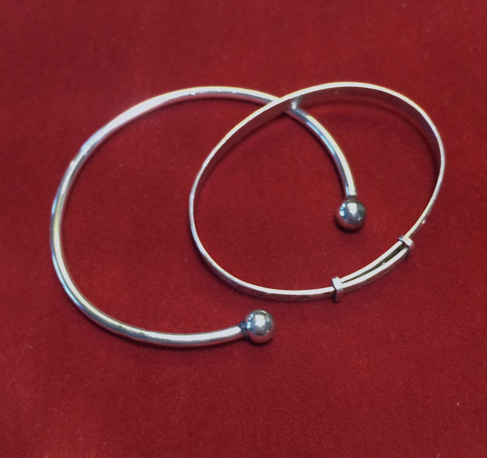 Antique Solid Sterling Silver Heirloom Bangles. H… - image 13