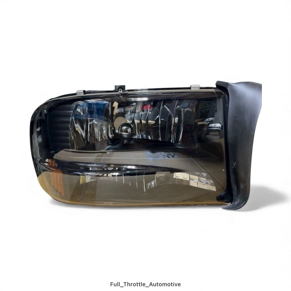 97-04 Dodge Dakota 98-03 Durango FAROS AHUMADOS 1 pieza L&R NUEVO VENDEDOR DE EE. UU. Foto 4 de 4