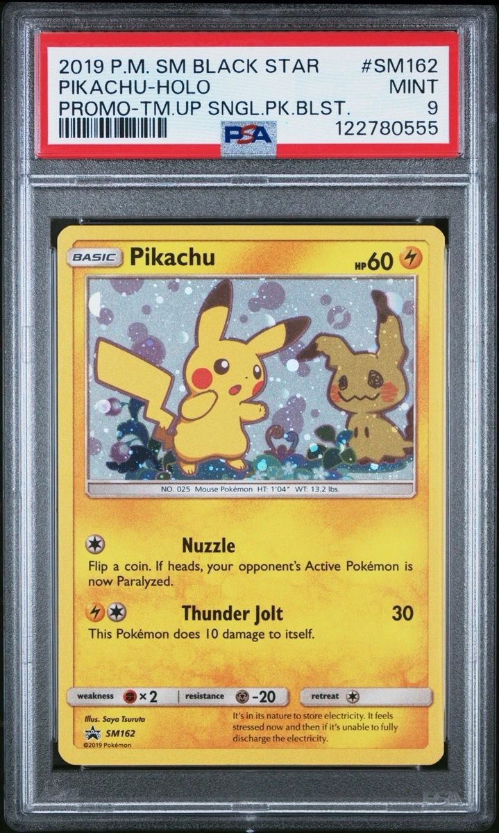 Pikachu Pokémon TCG Professional Sports Authenticator (PSA) Grade