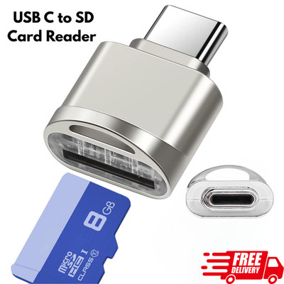 Typ C zu Micro SD TF Kartenleser OTG USB Adapter Konverter für Samsung Handy