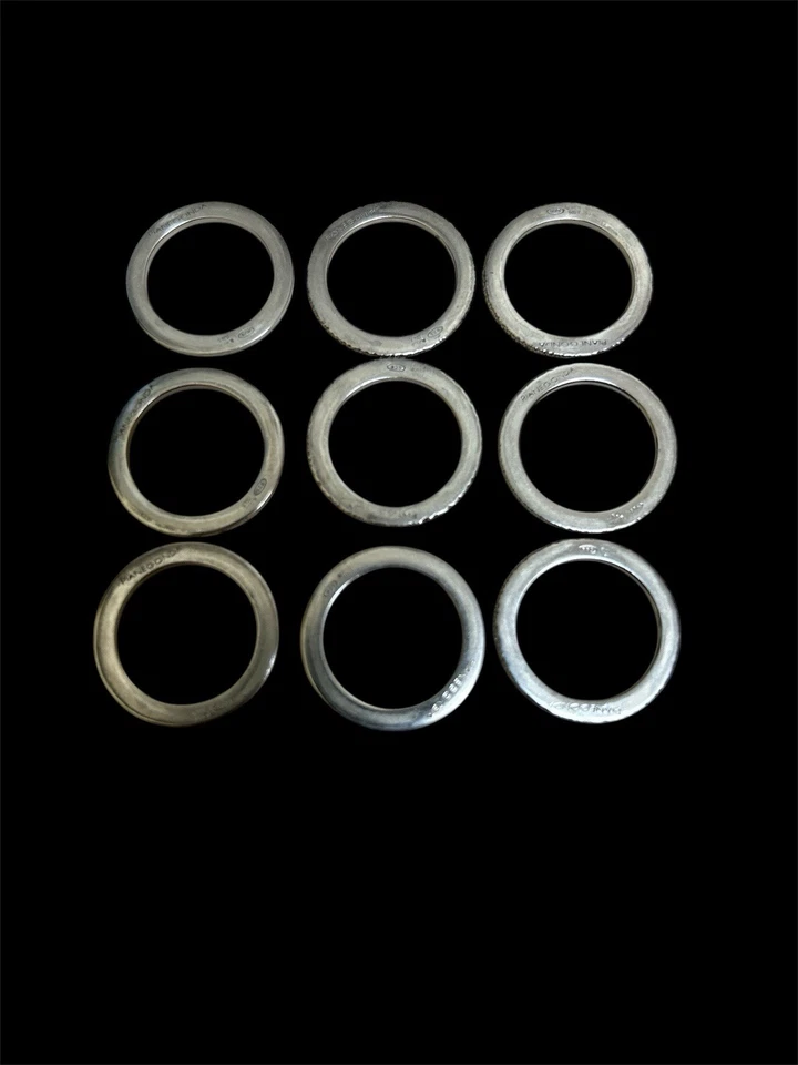 Sterling Silver Multi-Band Spinner Ring - Image 4 of 4