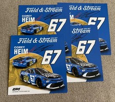 Corey Heim Signed 2026 Brickyard 400 Winner Field Stream Postcard Nascar Coa